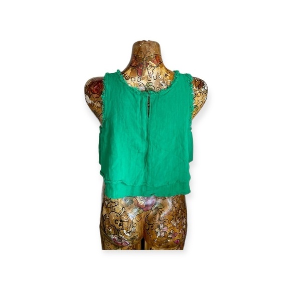 Altar'd State green crop top sleeveless medium - Picture 5 of 8